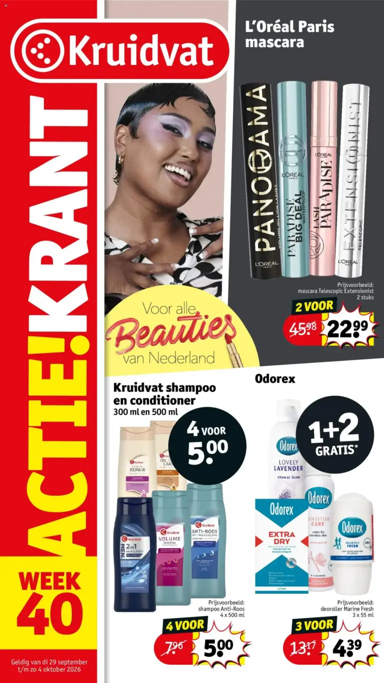 Kruidvat folder 29-09-2026 -